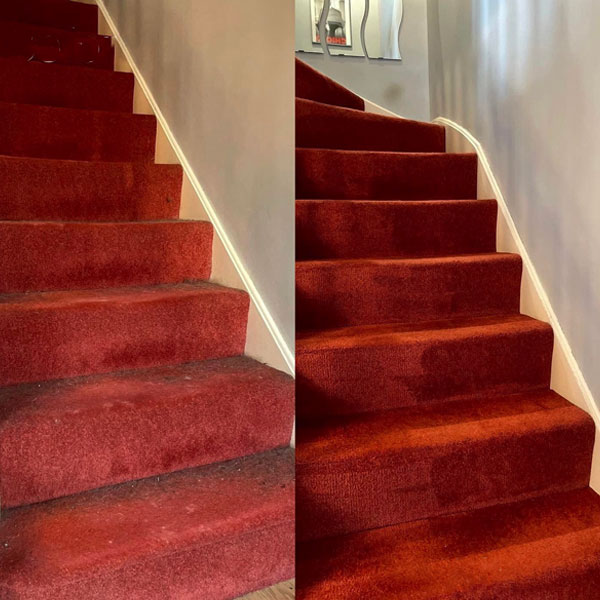 Staircase cleaning
